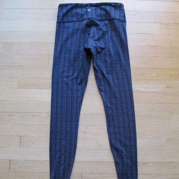 Lululemon Wunder Under Pant Leggings Ziggy Wee September Black / Black SZ 6 - 8? - Picture 4 of 8